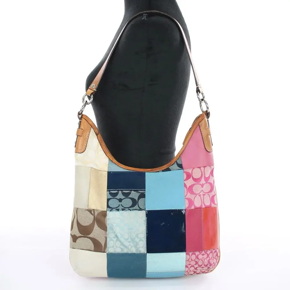 Coach Vintage Patchwork Hobo Bag - Picture 9 of 10